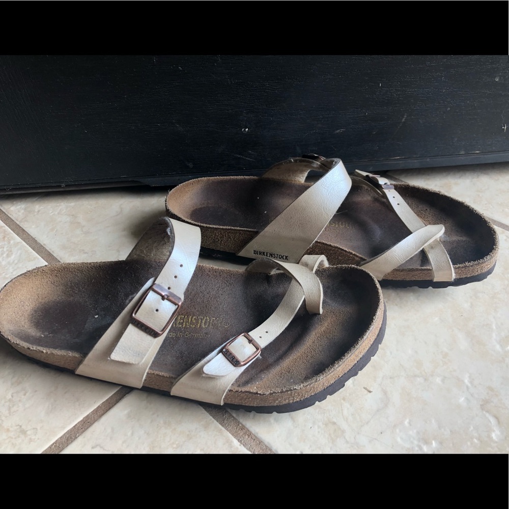 Birkenstocks. Size 42. Fits like a women’s 11.